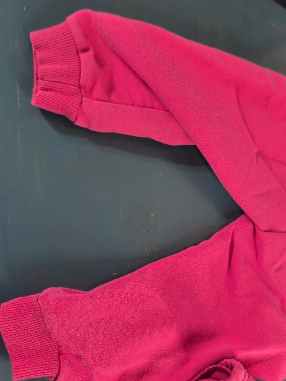 Baby Champion Pink Logo Crewneck Sweatsuit